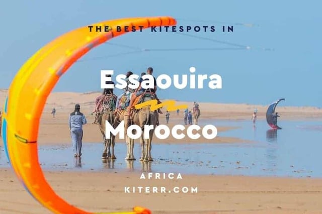 Kitesurfing in Essaouira, Morocco - kitesurfing spot guide // Kiterr.com