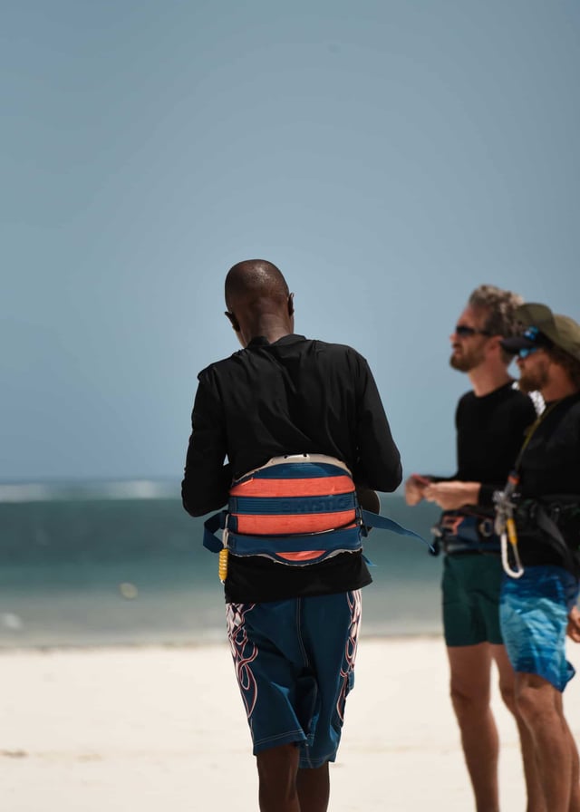 Kite meeting on the beach