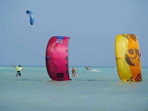 Kiteboarding in Hamata, Egypt // Kiterr.com
