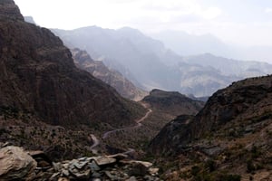 Mountains in Oman, photo by: @KiteboardingOman // Kiterr.com