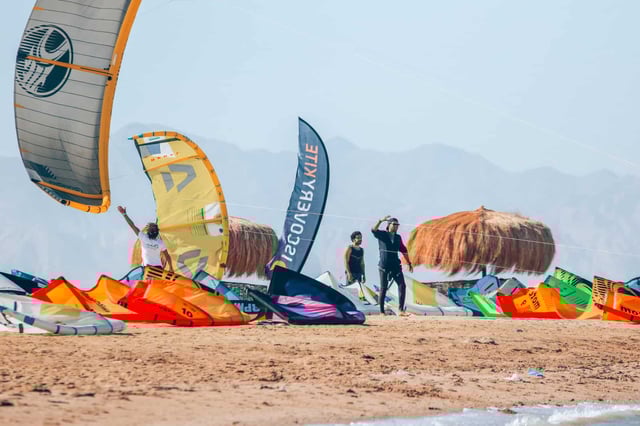 Kitesurfing in Hurghada