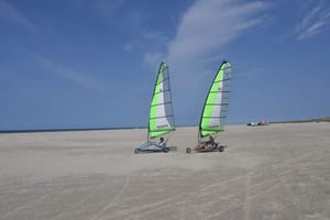 The best landboard and kite buggy spots in Fanø Island and West Coast of Denmark // Kiterr.com