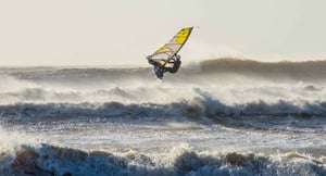 Moulay - kitesurfing in Essaouira, Morocco - image by Girls Ride Like Hell // Kiterr.com