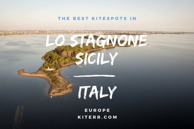 The best kiteboarding spots in Lo Stagnone, Sicily, Italy - Guide & Map // Kiterr.com