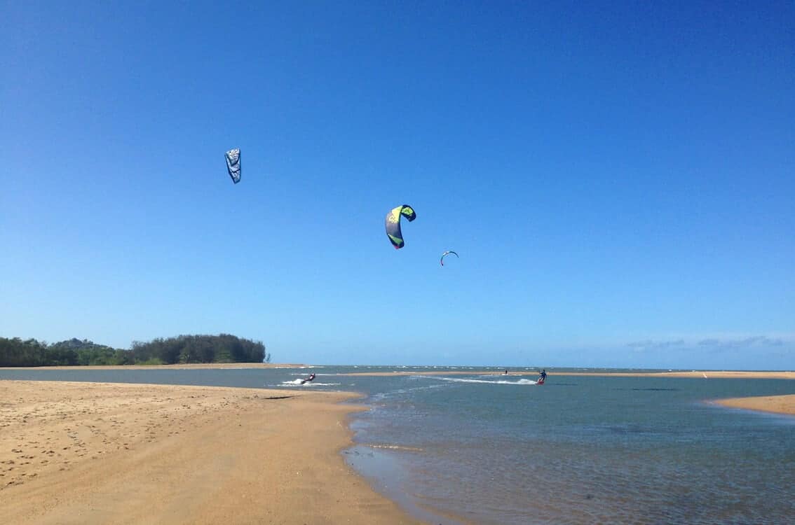 Yorkeys Knob - kitesurfing in Far North Queensland // Kiterr.com