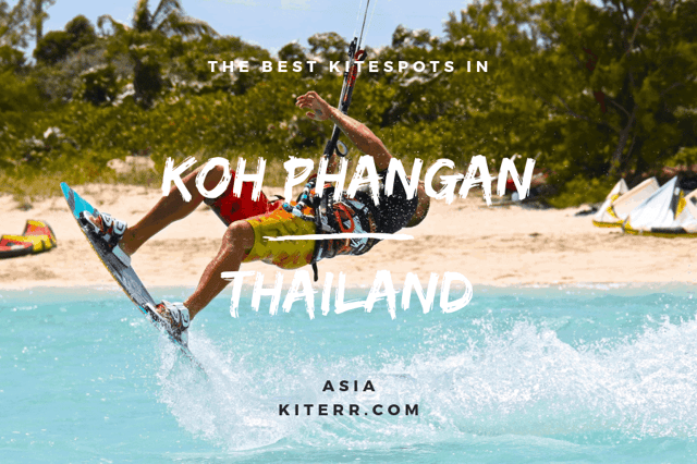 Kiteboarding in Koh Phangan - Best spots - Guide & Map // Kiterr.com