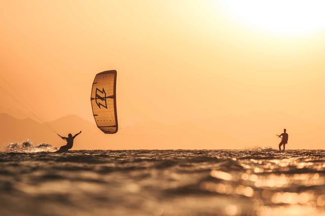 Kite safari on the Red Sea Islands