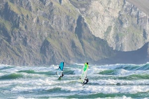Mayo Mayhem 2019 - IWA wavesailing competition, Achill Island, Ireland // Kiterr.com