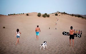 Sand dunes of Gomati - photo by Myrto Papadopoulos // Kiterr.com