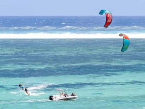 Palmar - Kitesurfing in Mauritius