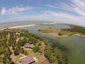 Kappalady lagoon - kitesurfing spots in Kalpitiya, Sri Lanka | Kiterr.com