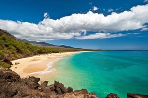 Makena Beach - kitesurfing in Maui, Hawaii | Kiterr.com