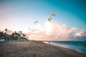 Nothing beats a good early morning session on Kite Beach - Kitesurfing in Cabarete, Dominican Republic | Kiterr.com