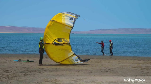 Kangaroo Kite Peru - kitesurfing school in Paracas, Peru // Kiterr.com