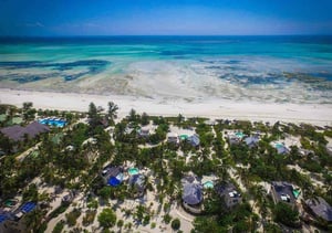 Luxury beach villas in Paje