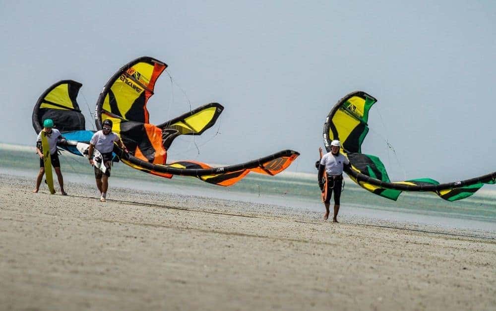 Masirah kiteboarding spot in Oman // Kiterr.com