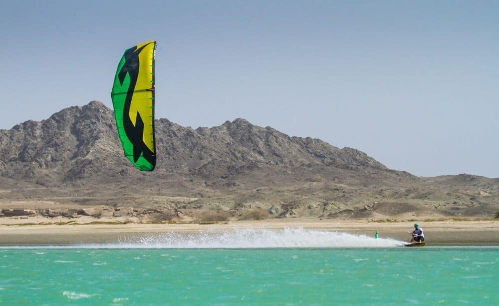 Masirah kiteboarding spot in Oman // Kiterr.com