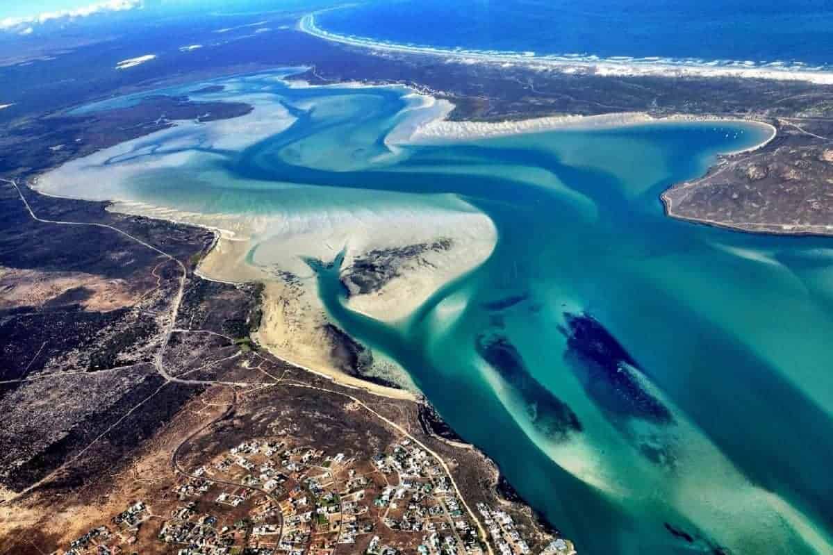 The best kitesurfing spots in Langebaan, South Africa - Shark Bay // Kiterr.com